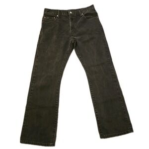 Levi's 511 Men's 34x30 Faded Black Straight Leg Jeans 100% Cotton Y2K 2005 Vtg